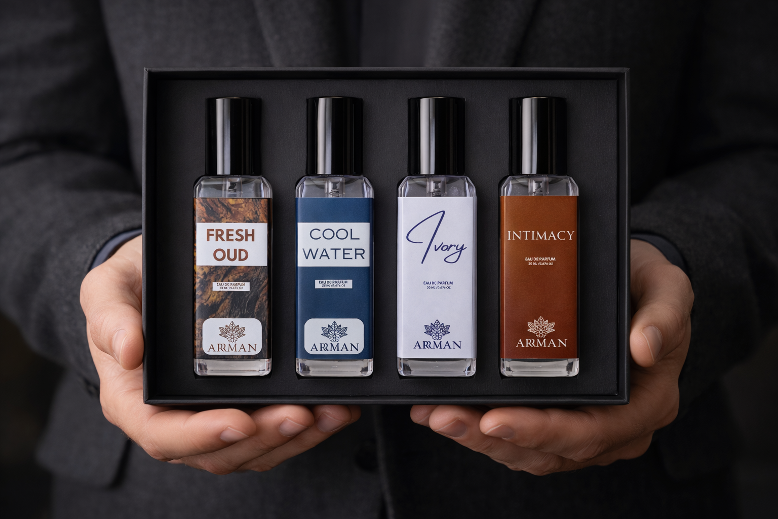 ARRMAN AROMATICS – LUXURY GIFT PACK (4 × 20 ml)