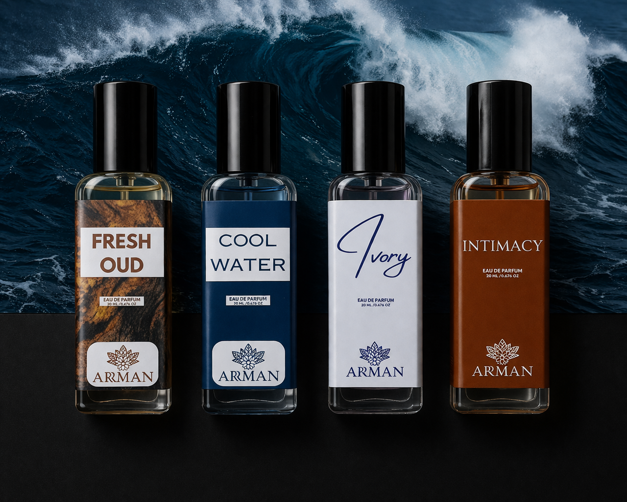ARRMAN AROMATICS – LUXURY GIFT PACK (4 × 20 ml)