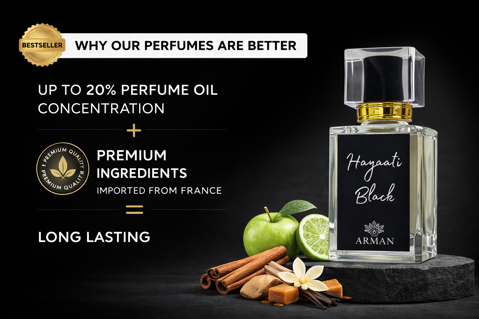 Hayaati Black-Eau De Parfum