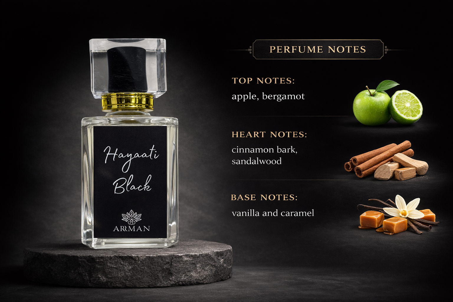Hayaati Black-Eau De Parfum